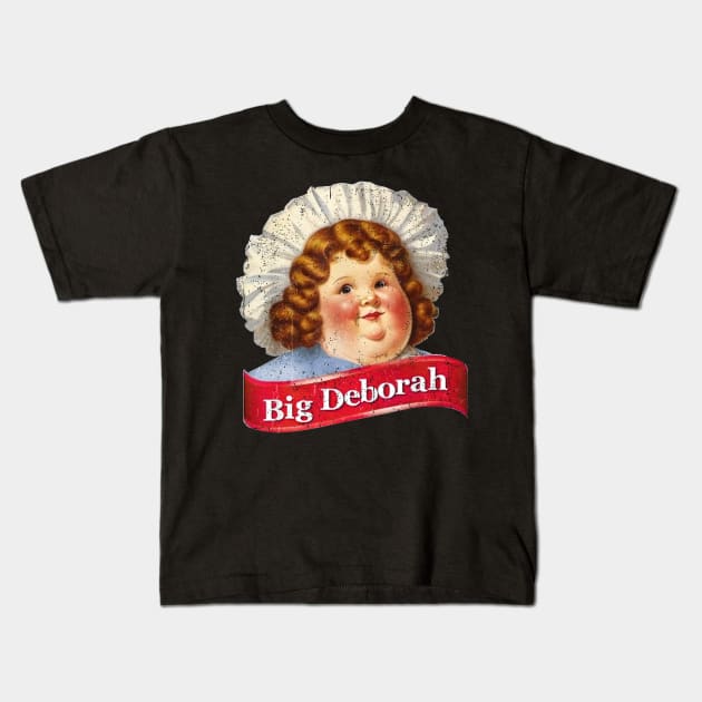 Vintage Big Deborah Kids T-Shirt by HannessyRin